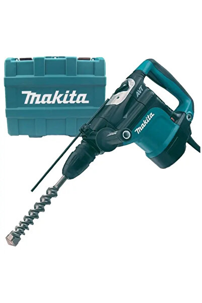 Makita Ciocan rotopercutor HR4511C 1350W SDS-Max 45mm Set cu cutie de transport