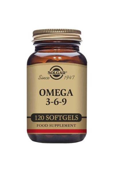 Solgar Generic EFA 1300mg Omega 3-6-9 Softgels, 120 Count