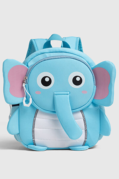 VEIBAG Bungle Sevimli 3D Fil Motifli Anaokulu, Kreş ve Günlük Çocuk Sırt Çant...