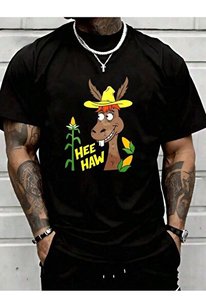 799 Funny Hee Haw Vintage Graphic T-Shirt Men'S Short Sleeve Casual Tee With ...