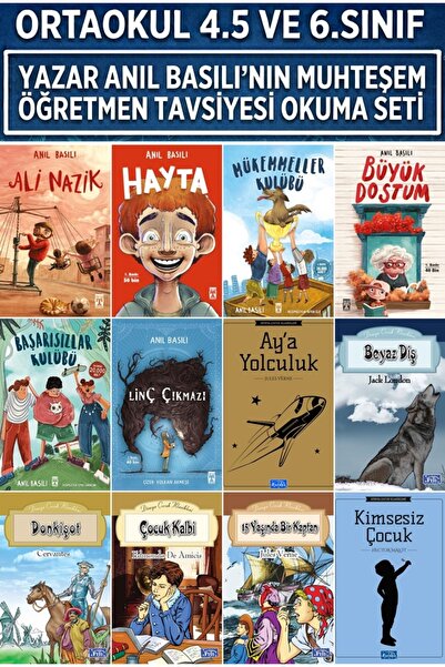 Timaş Çocuk ORTAOKUK 4.5.VE6.SINIF ANIL BASILI SEVİLENLER SERİSİ ÖĞRTEMEN TAV...