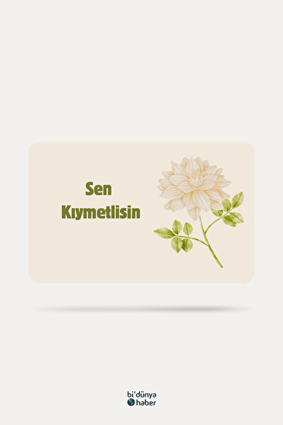 Bi Dünya Haber Sen Kıymetlisin Temalı Buzdolabı Magneti Mutfak Süsü Hediyelik...