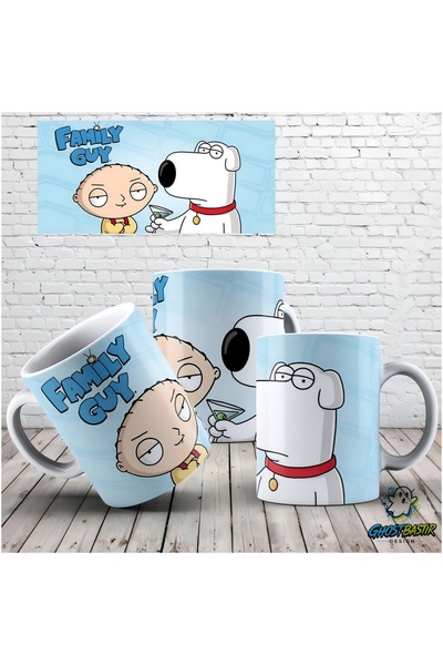 Ghostbastır Design Family Guy Mug |   Single Piece K0457