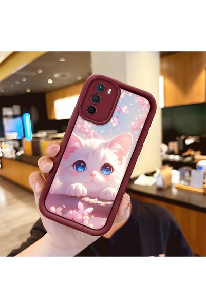 Hontinga حافظة متوافقة مع هاتف OPPO A16، حافظة حماية للكاميرا، حافظة هاتف من ...