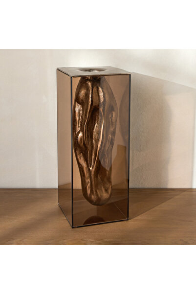 Generic Dahab Metal Floating Vase - 52 cm