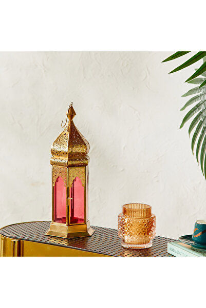 Generic Amal Metal Lantern Color: Pink