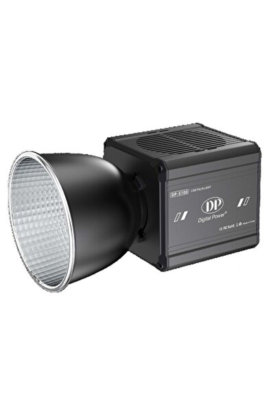 DP S100 100W Bi-Color COB Led Flaş Sürekli Işık AC Güç Adaptörlü