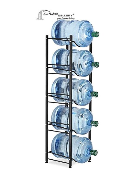 DubaiGallery Water Cooler Jug Rack 5-Tier Water Storage Rack for 5Bottles, De...