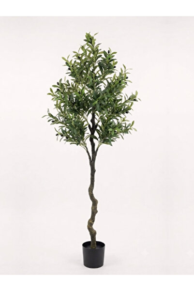 Yallabena 120cm Artificial Olive Tree Potted Plant with Black Base Realistic ...