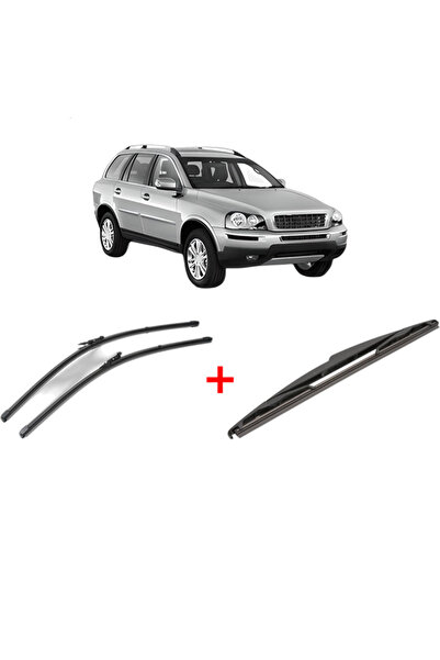 VALEO Set of 3 wipers VOLVO XC90 I (275) from 2002 - 2014, for windshield and...