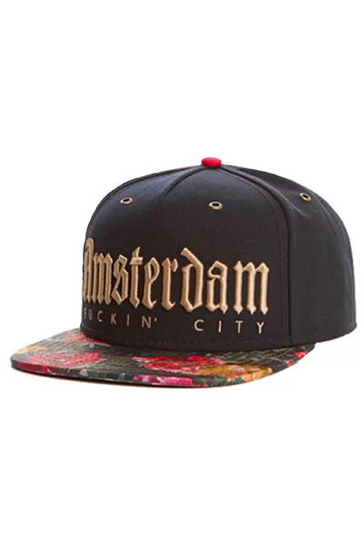 Giraffe Hip Hop Snapback Cap Şapka Beyaz Unisex Erkek/Kadın (Arkası Ayarlamalı)