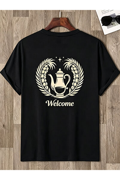 Ornella Studio Summer 180g lightweight cotton T-shirt with Korean-style clash...