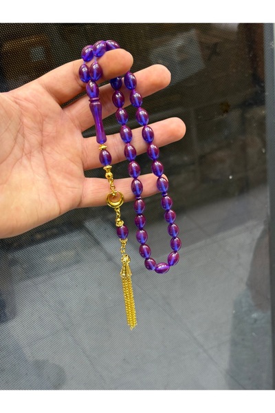 tesbihciniz The Colorful Meeting of Elegance: Special Design Tasseled Purple ...