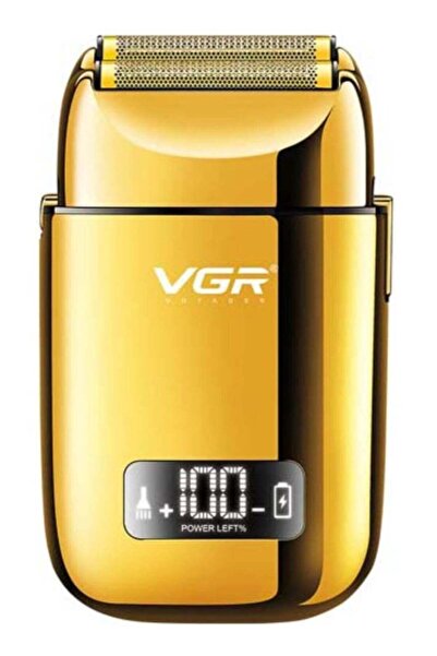 VGR Professional USB Rechargeable V-338, LED Display, Foil Shaver, Home Funct...