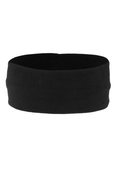 OEM Elastic de păr lat, negru - Aspect simplu și elegant