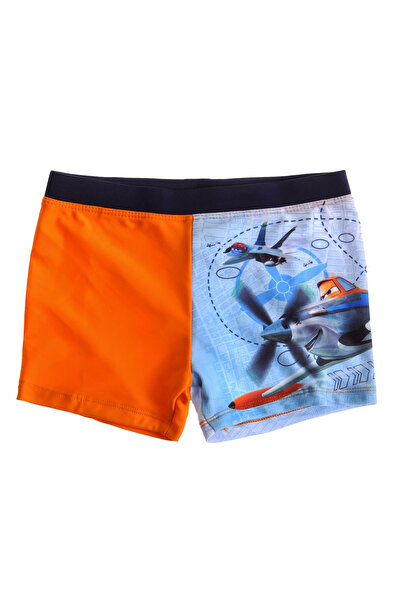 Disney Planes Slip scurt de baie oranj 3-8 ani cu uscare rapidă 85% poliamidă...