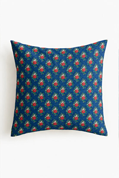 dekomall home & living Flower Patterned Decorative Throw Pillow Cover