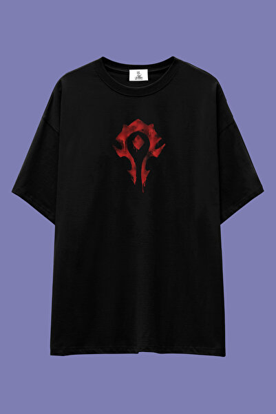 UmbraWear World of Warcraft Faction Series majica | Unisex 100% pamuk, crno-b...