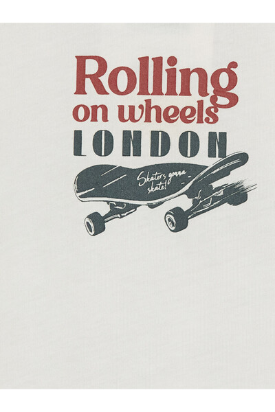 LC Waikiki London Printed Boys' T-Shirt