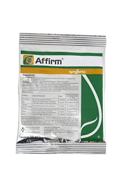 SYNGENTA Insecticid AFFIRM – Contact, Vita de vie, Mar, Tomate, Varza, Ardei,...