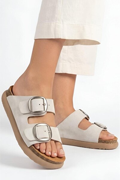 PAPUJ Orthopedic Sole Slippers with Double Strap Buckle, Daily Comfortable Sl...