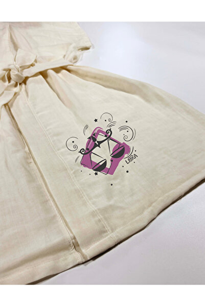 Kidilia Libra Design Low Sleeve Muslin Kimono