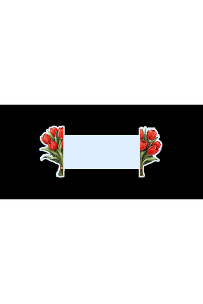 TELLGRAF Specially Cut Tulip Bookmark (5 Pieces)