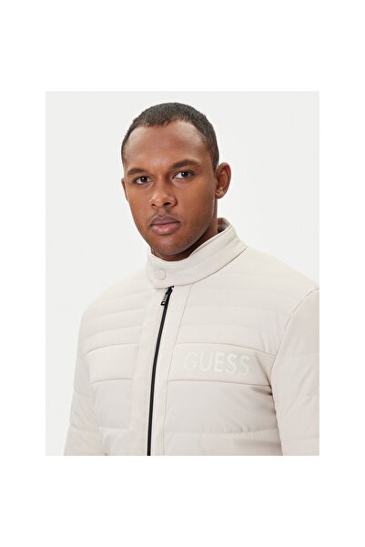 Guess Jachetă de tranziție pentru bărbați M4YL16WFHD0 Crem