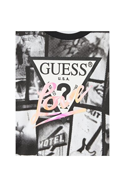 Guess Bluză de fată J5YQ03KA6R4 Negru