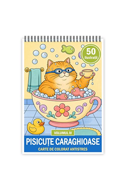 Legendary Gifts Carte de colorat, 40 de ilustrații Demonic Kitties - Volumul I