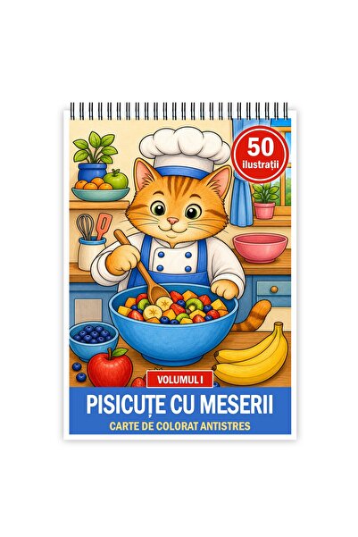 Legendary Gifts Carte de colorat, 40 de ilustrații Demonic Kitties - Volumul II