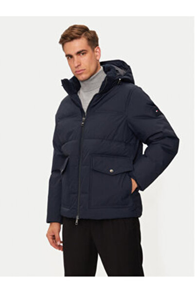 Tommy Hilfiger Geacă de iarnă pentru bărbați MW0MW37125 Albastru