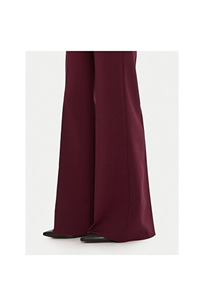RINASCIMENTO Pantaloni Palazzo de damă CFC0125425003 Bordeaux