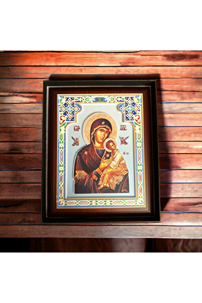 Zenorius Wooden icon C025 Mother and Child