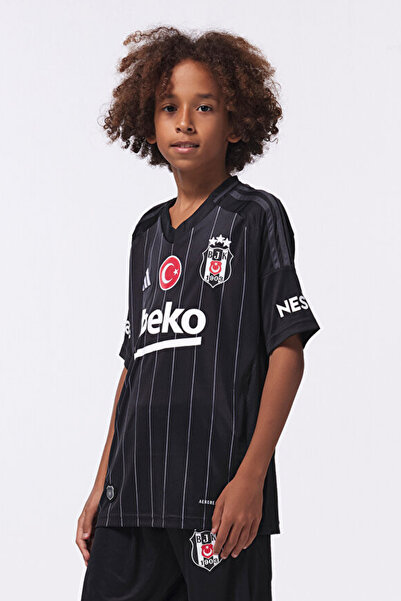 adidas 24/25 Çocuk Deplasman Forması IT1476 Futbol Forması Siyah