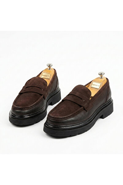 Martinetto Genuine Leather & Nubuck New Season Men's Loafer Shoes - Comfort P...