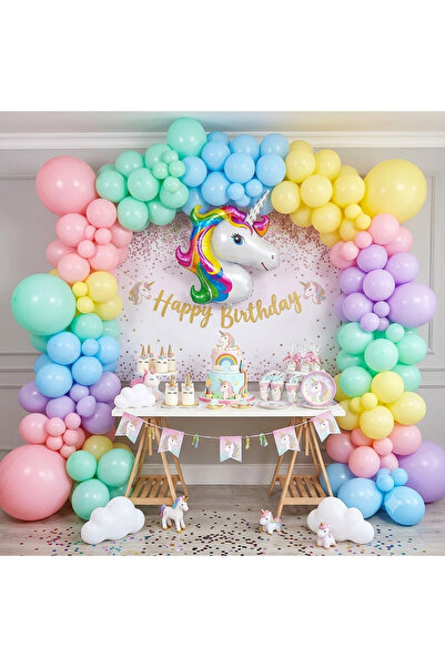 Unicorn Konsept Balon Seti