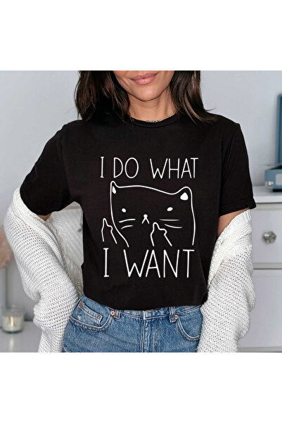 Orielle Tricou Negru Nasty Cat