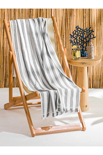 LC Waikiki Vizyon New Season Striped Beach Towel 90X160 cm