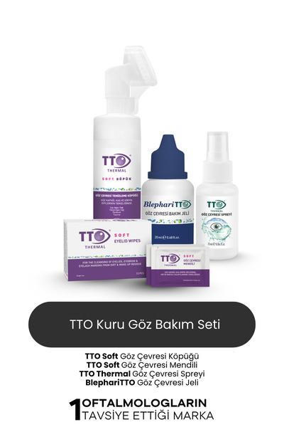 TTO Kuru Göz Bakım Seti | Demodex'e Karşı Etkili ve Nemlendirici