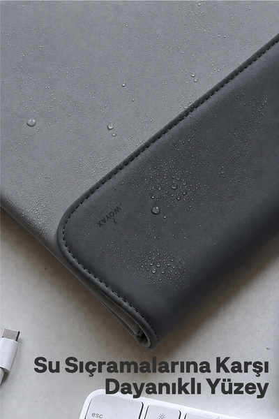 woyax CleanFit 13-14 İnç Slikon Süet Laptop Çantası MacBook Kılıfı iPad Tablet Su Geçirmez El Çantası