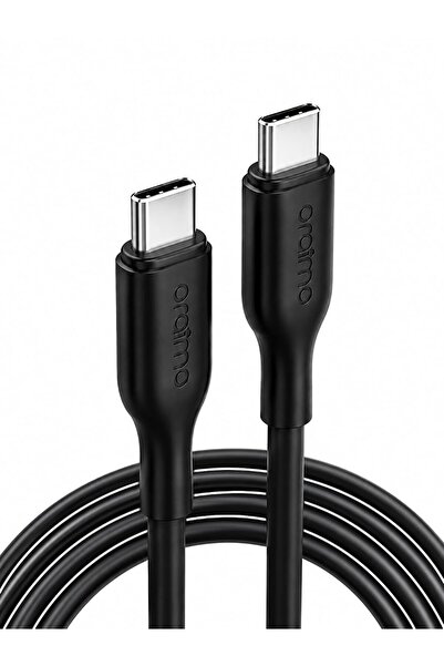 oraimo USB-C to USB-C Cable, 1 Meter, 100W for Fast Charging and High-Speed D...