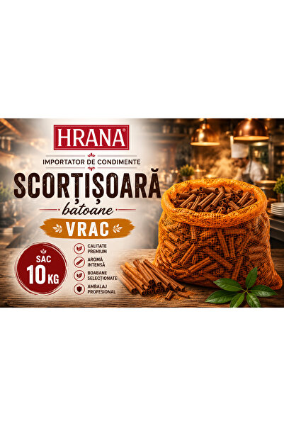 Hrana Scorțișoară Cassia batoane HRANA, vrac, sac 10 kg, condiment pentru HoR...