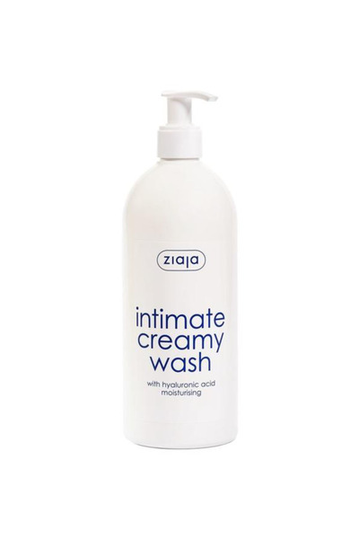 Ziaja Creamy Gel for Intimate Hygiene with Hyaluronic Acid/ Nourishing - Inti...