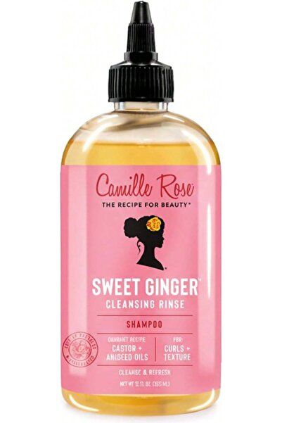 Camille Rose CAMILLE-SWEET GINGER CLEANSING RINSE CASTOR & ANISEED OIL 12oz /...