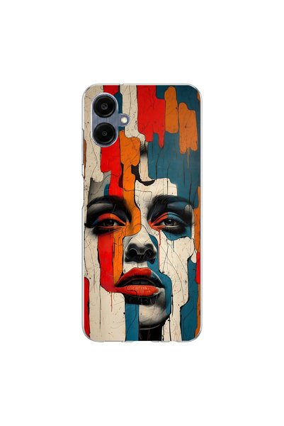 PPKin Samsung Galaxy A06 Compatible Table 7 Design Transparent Case