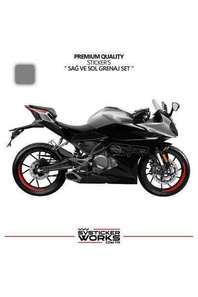 ARONA CFMOTO 250SR Grenage ملصق مجموعة اليمين اليسار نموذج ملصق ملصق عالي الجودة