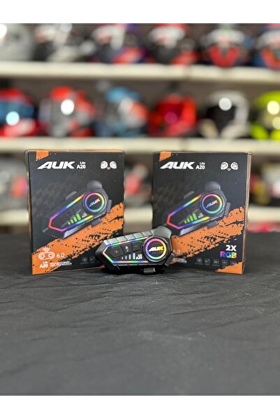 AUK A20 LITE BLUETOOTH KASK KULAKLIK (2 KİŞİLİK)- 2 ADET