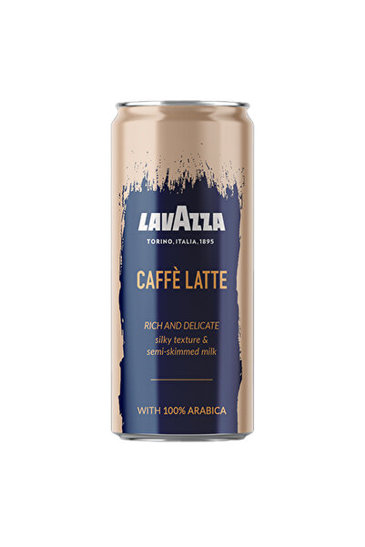 LavAzza ΡΟΦΗΜΑ ΚΑΦΕ CAFFE LATTE 250ml. - (RICH AND DELICATE)