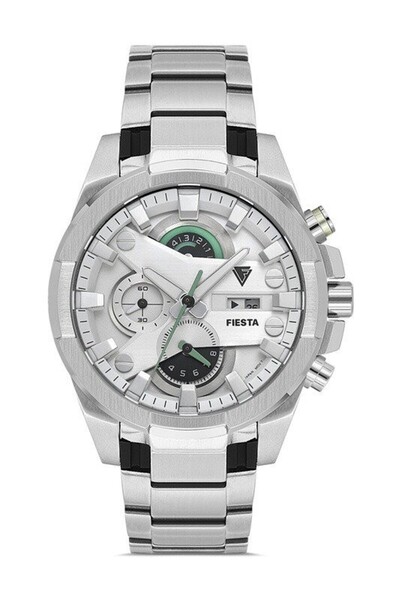 Fiesta F197205M Men's Wristwatch with Steel Strap